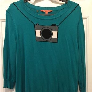 ModCloth Camera Sweater (Size XL)